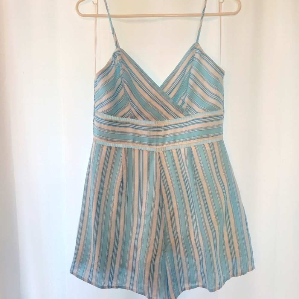Stripped Romper